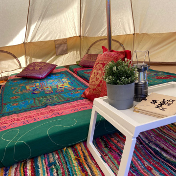 4 Meter Bell Tent for 1-4 Festival Look (WED24028)